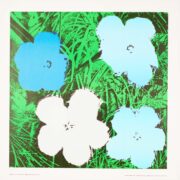 flowers Warhol