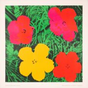 flowers Warhol