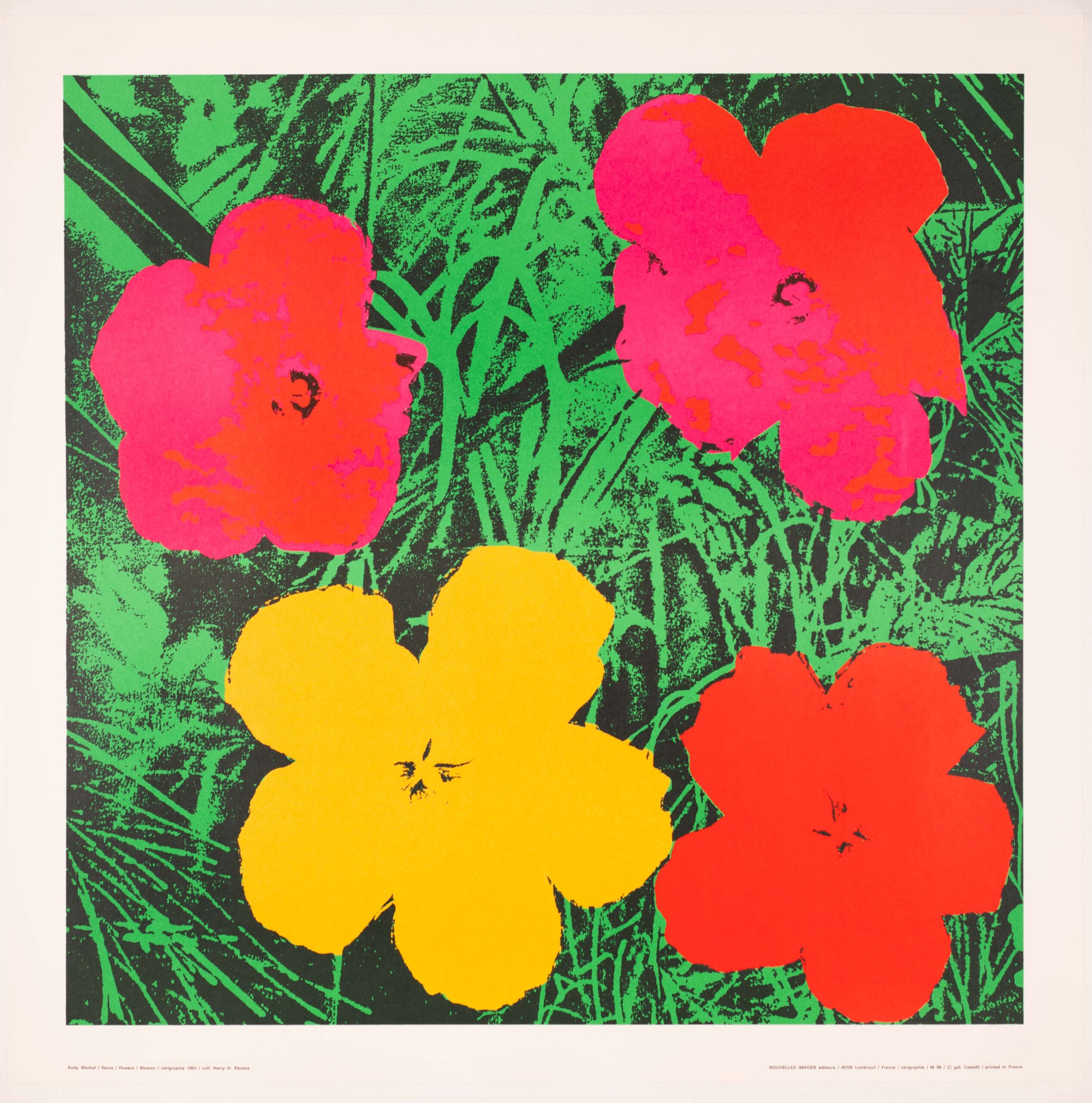 flowers Warhol
