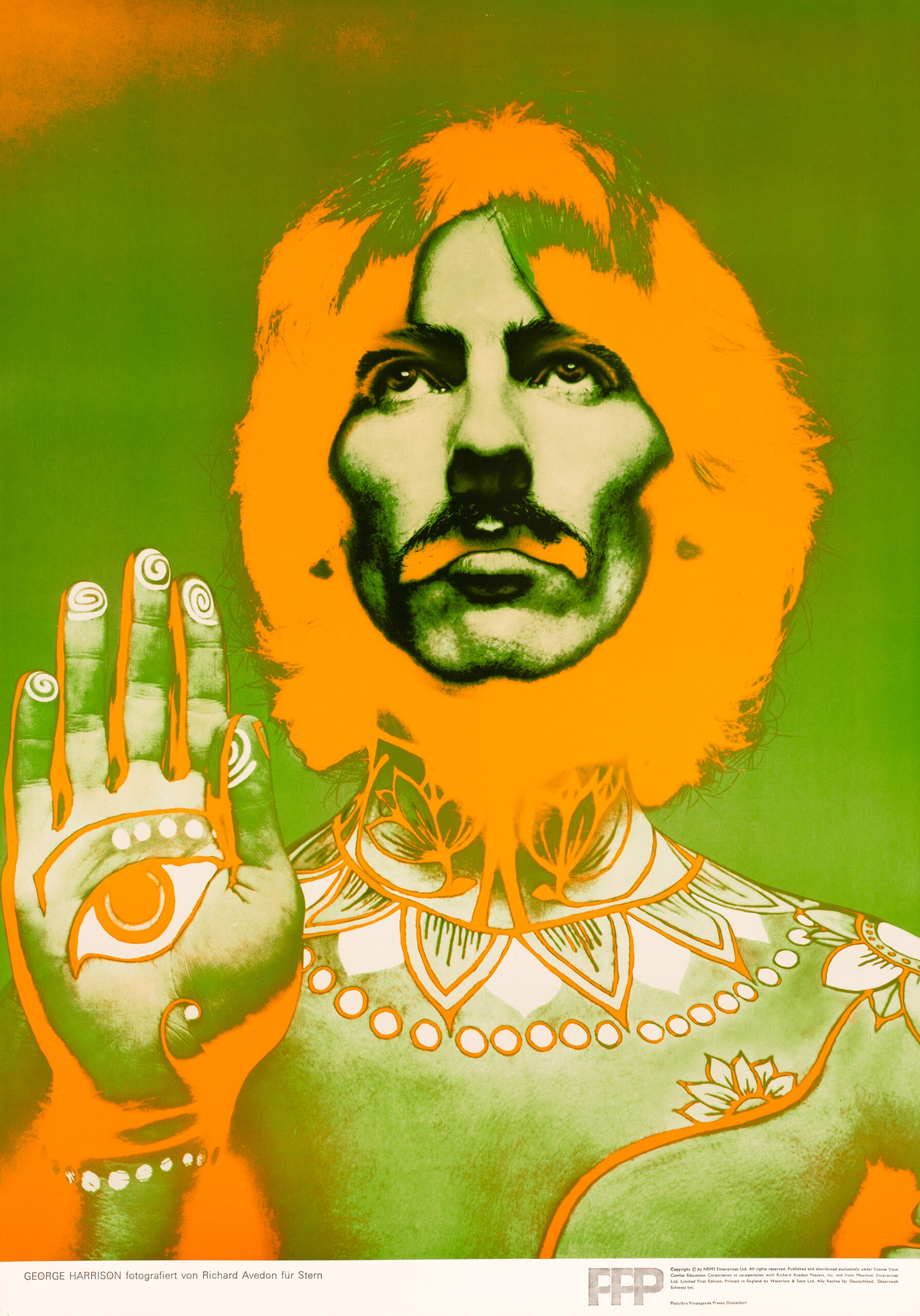George Harrison by Richard Avedon for Stern 1967 Beatles