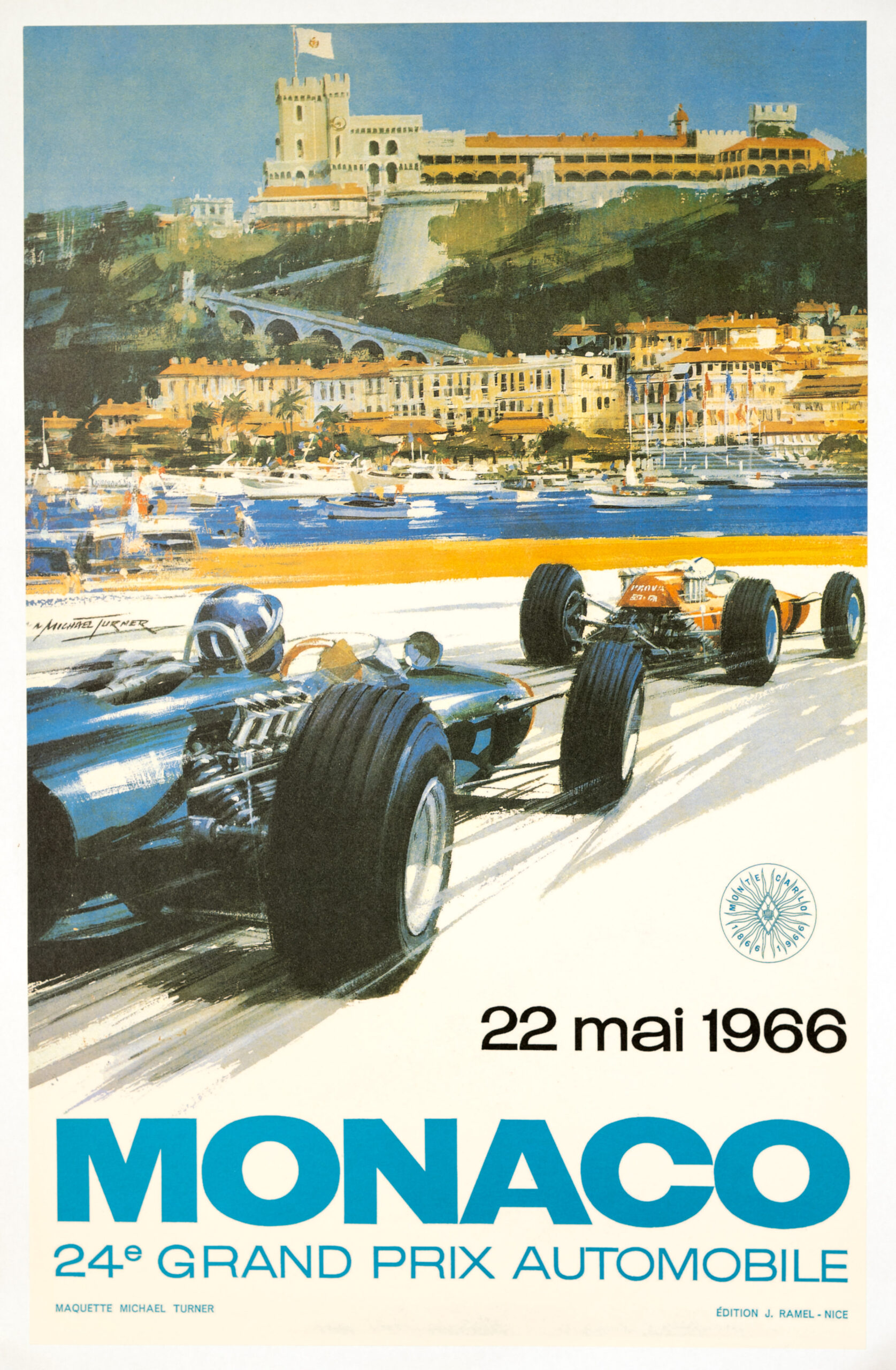 MONACO GRAND PRIX MICHAEL TURNER