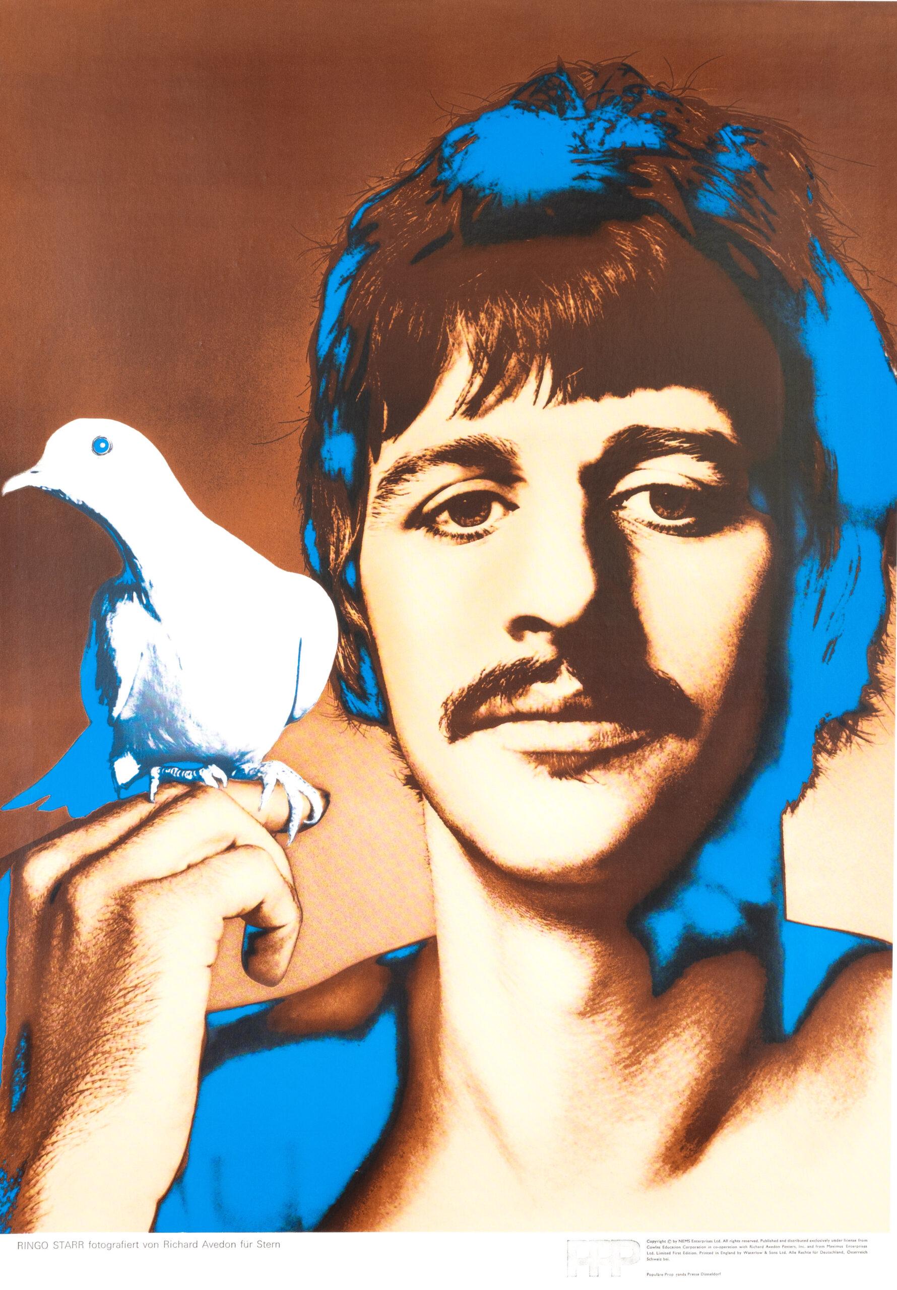 Ringo Starr by Richard Avedon for Stern 1967 Beatles poster