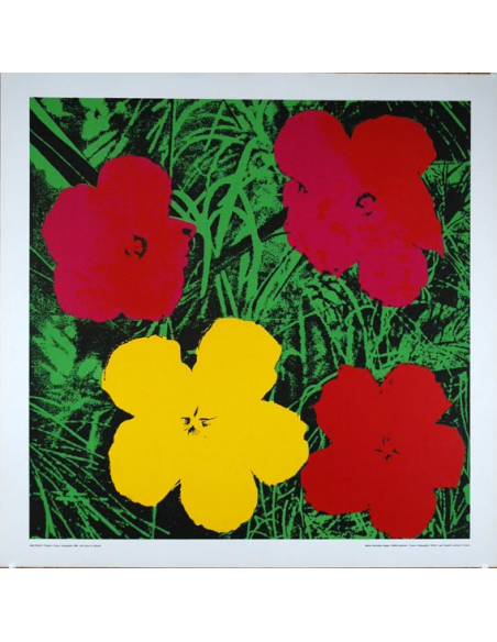 warhol flowers