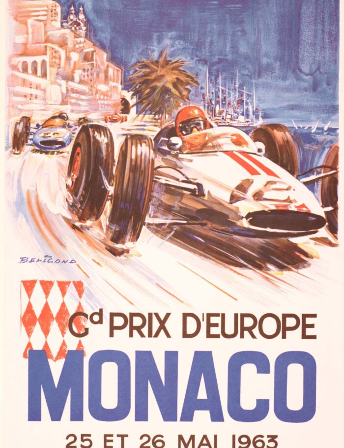 monaco grand prix 1963 beligond