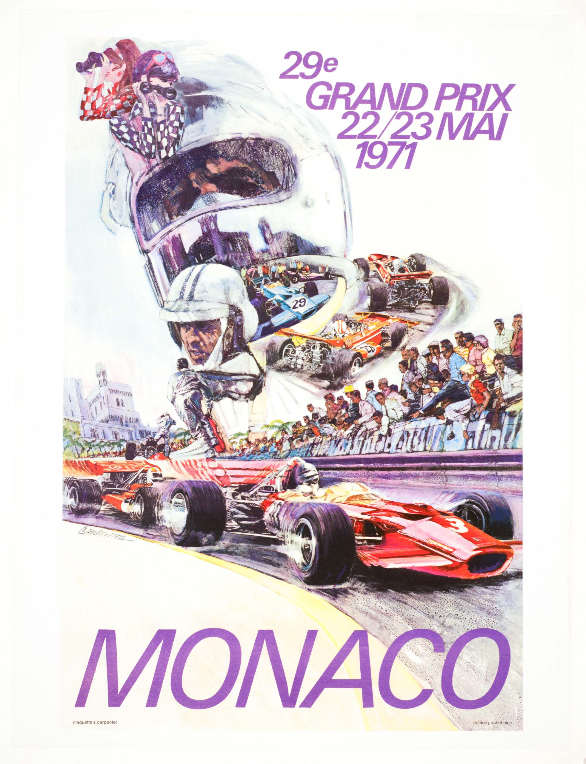 monaco gp 1971 steve carpenter