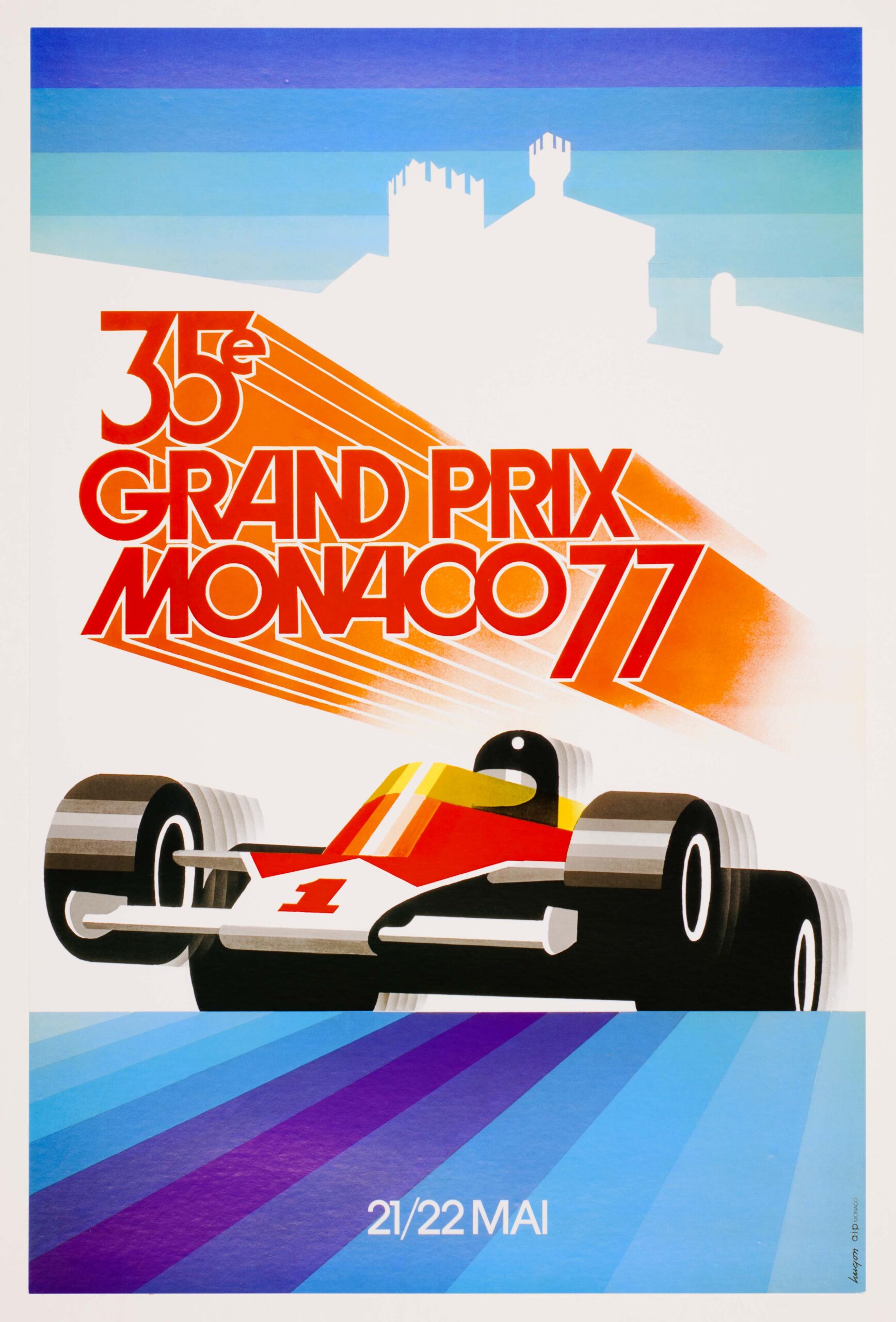monaco gp 1977 hugon