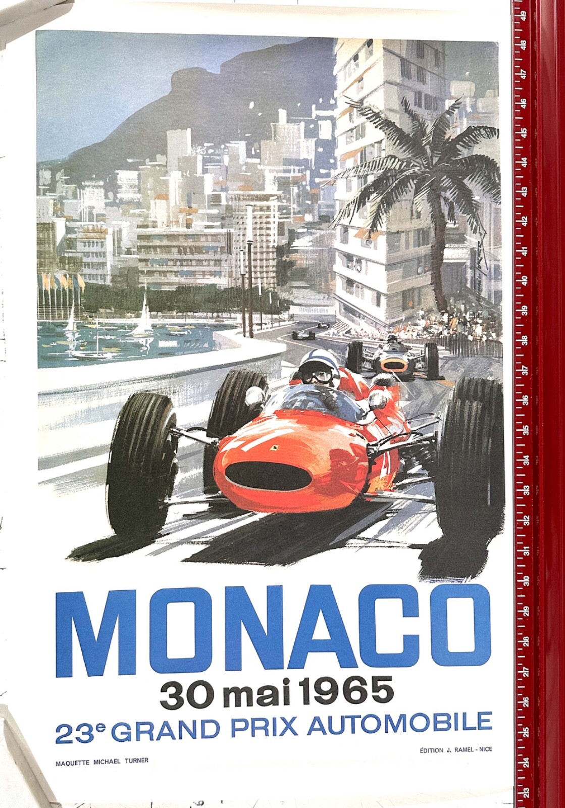 Monaco Grand Prix 1965 by Michael Turner