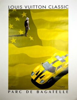 Razzia Louis Vuitton Parc de Bagatelle 2002 Ford GT original hand signed original sm