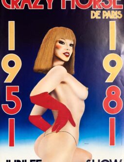 Crazy Horse de Paris 1981 by Razzia original