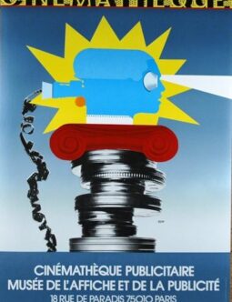 Cinematheque Musee de l'affiche 1982 by Razzia original