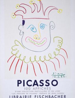 100 Affiches Pablo Picasso 1966 original stone lithograph