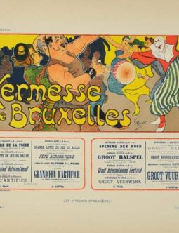 Kermesse by Mignot for Les Affiches Etrangeres 1894