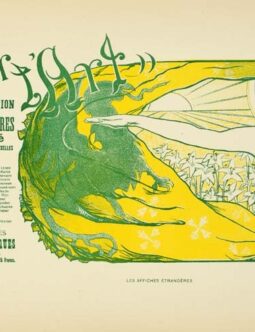 Pour l'art by Ottevaere for Les Affiches Etrangeres 1894