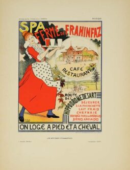 SPA ferme de Frahinfaz by Cresplin for Les Affiches Etrangeres 1894