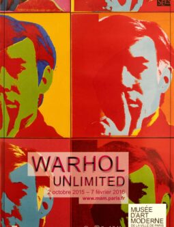 ANDY WARHOL "Warhol Unlimited" 2016 ORIGINAL VINTAGE POP ART POSTER ON LINEN