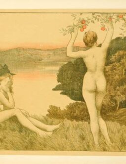 Autumn Nue by Menard for L'Estampe Moderne 1897 original plate