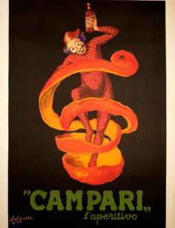 Campari L'Aperitivo by Leonetto Cappiello 1950c original Italian poster