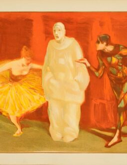 Pantomime by Ibels for L'Estampe Moderne 1897 original plate