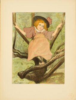 Kacia by Delatre for L'Estampe Moderne 1897 original plate