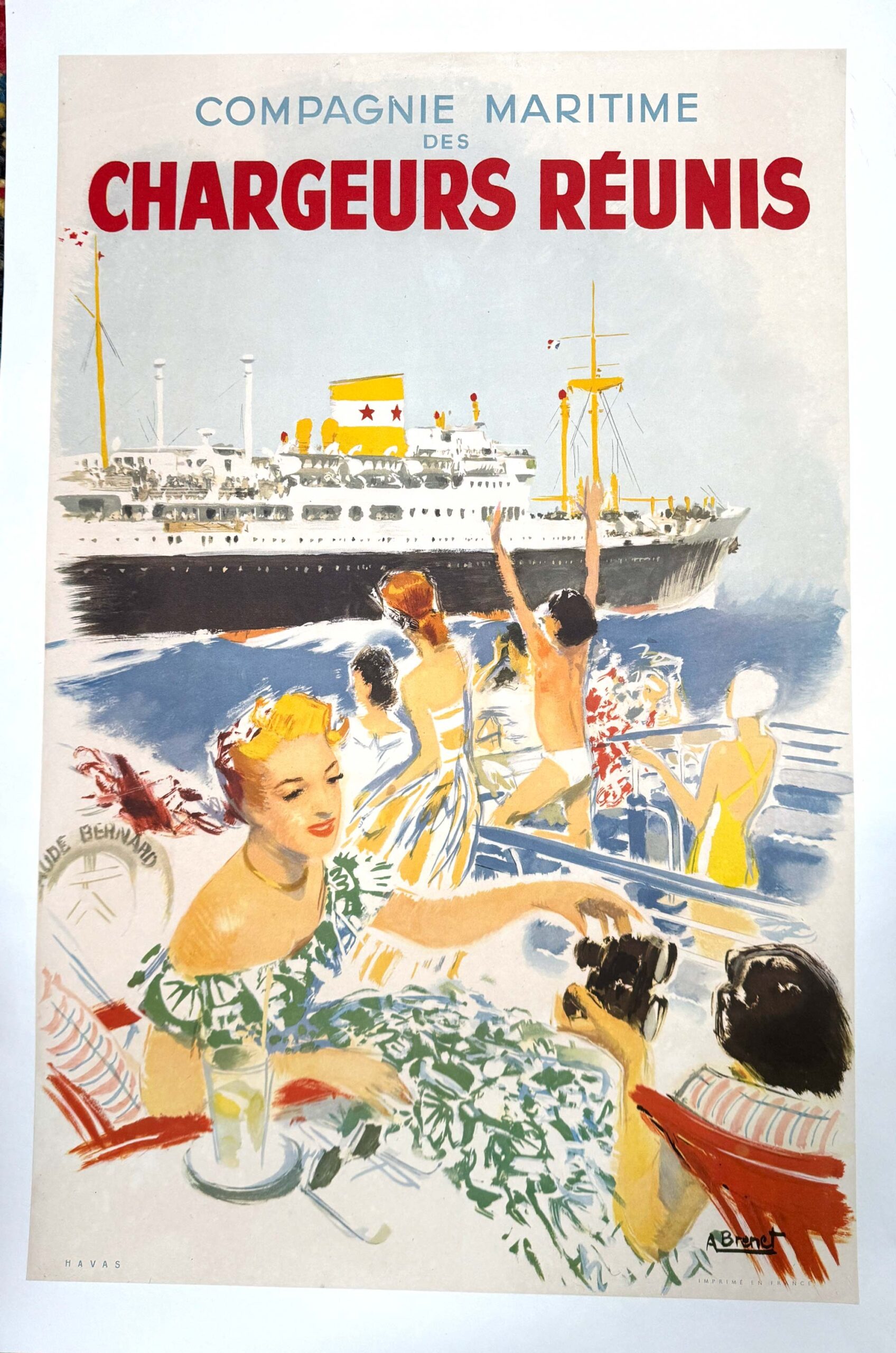 FRENCH TRAVEL POSTER