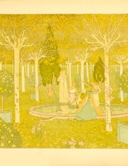Le parc by Latenay for L'Estampe Moderne 1897 original plate