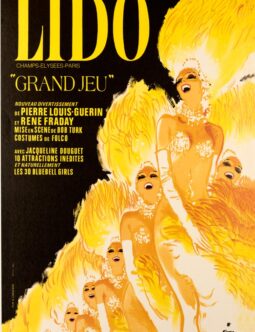 Lido Grand Jeu poster by Rene Gruau