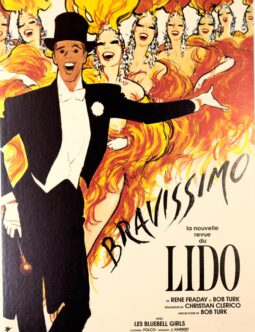 Lido Bravissimo poster by Rene Gruau on linen