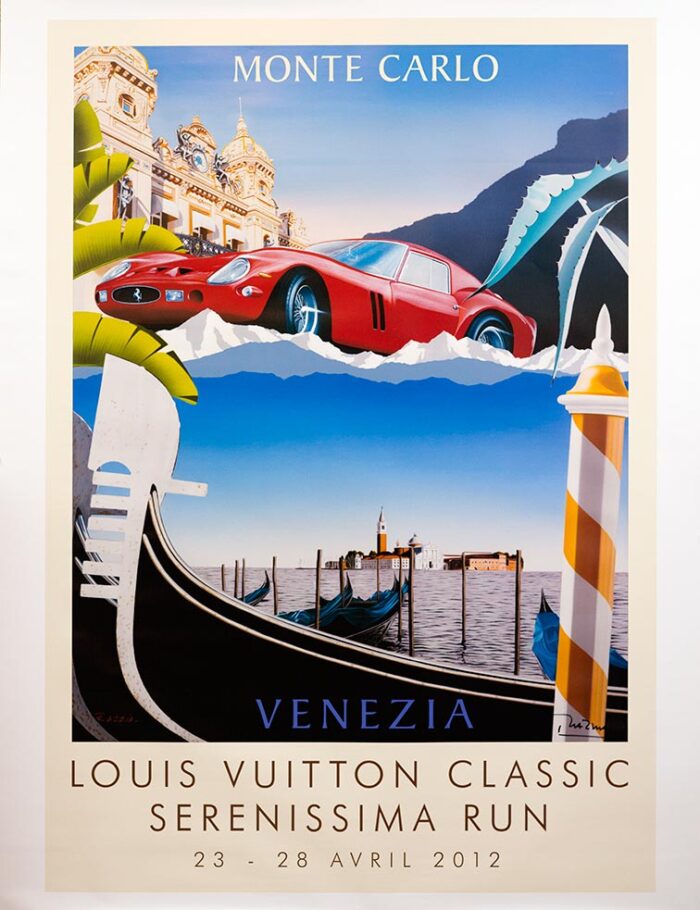 Razzia Louis Vuitton Classic 2012 Monaco Venezia original hand signed original sm