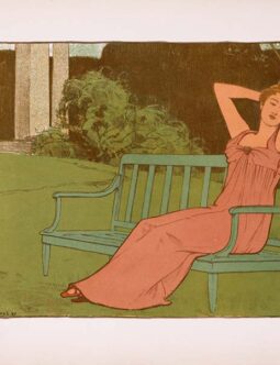 CORINNE BY MAURICE DUMAS VINTAGE FRENCH POSTER ESTAMPE MODERNE 1897