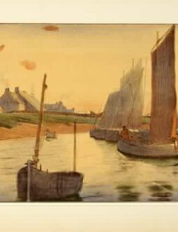 TRISTESSE SUR LA MER BY ULMANN VINTAGE FRENCH POSTER ESTAMPE MODERNE 1897