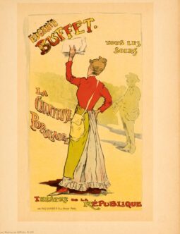 EUGENIE BUFFET BY STEVENS VINTAGE FRENCH POSTER MAITRE DE L'AFFICHE 1895/99