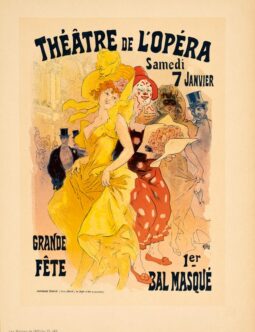 THEATRE DE L'OPERA BY CHERET MAITRE DE L'AFFICHE 1895/99