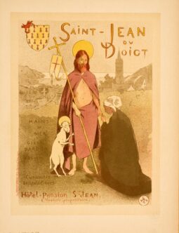 SAINT JEAN BY MOREAU NELATON MAITRE DE L'AFFICHE 1895/99