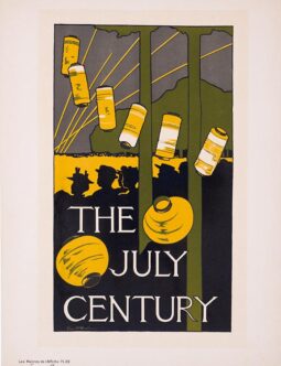 THE JULY CENTURY BY WOODBURY MAITRE DE L'AFFICHE 1895/99