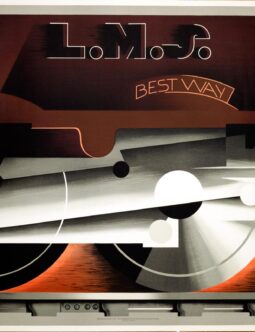 LMS Bestway by AM Cassandre ORIGINAL VINTAGE FRENCH TRAVEL POSTER