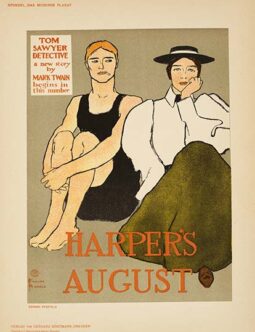 HARPERS AUGUST BY PENFIELD DAS MODERNE PLAKAT 1897