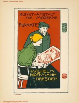 KUNST ANSTALT BY FISCHER DAS MODERNE PLAKAT 1897