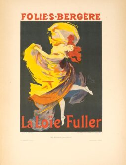 LA LOIE FULLER BY CHERET for Les Affiches Illustrees 1896