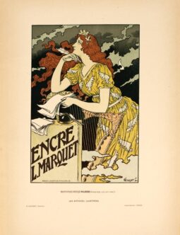 Encre L Marquet by Grasset for Les Affiches Illustrees 1896