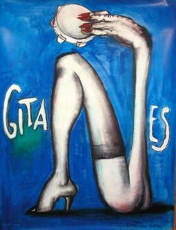 Gitanes by Andres Francois original poster