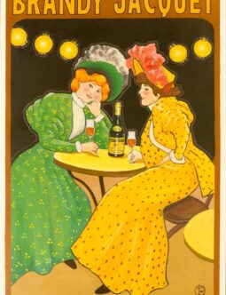 Brandy Jacquet BY BRUCE SKILBECK ORIGINAL VINTAGE FRENCH POSTER
