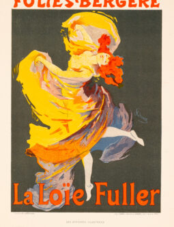 LA LOIE FULLER BY CHERET for Les Affiches Illustrees 1896