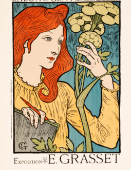 Salon des cent by Grasset for Les Affiches Illustrees 1896