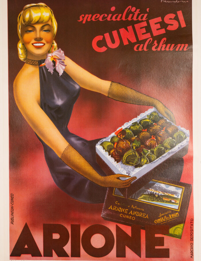 italian chocolate poster