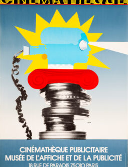 Cinematheque Musee de l'affiche 1982 by Razzia original