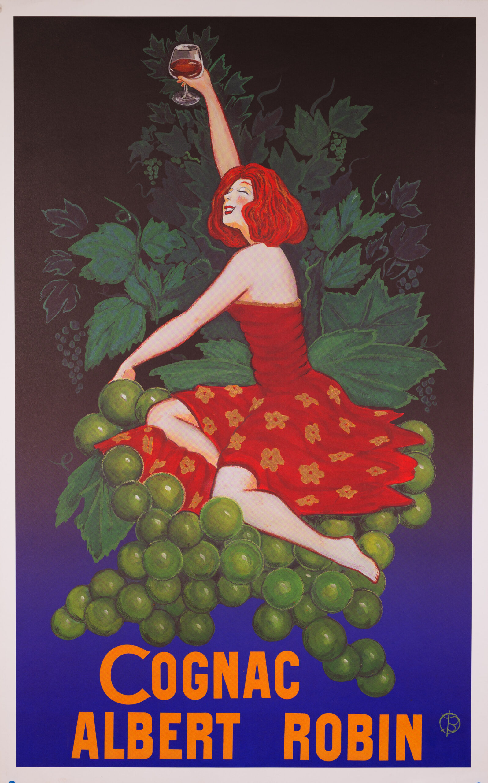 Cognac Albert Robin BY Bruce SKILBECK 2002 ORIGINAL limited edition 500