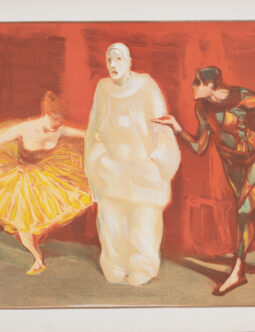 Henri-Gabriel Ibels – Pantomime, 1898 – L’Estampe Moderne Original Stone Lithograph