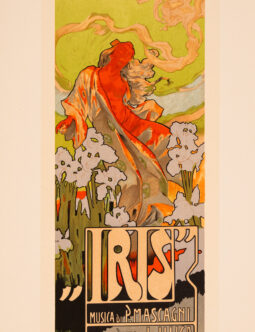IRIS BY HOHENSTEIN VINTAGE FRENCH POSTER MAITRE DE L'AFFICHE 1895/99