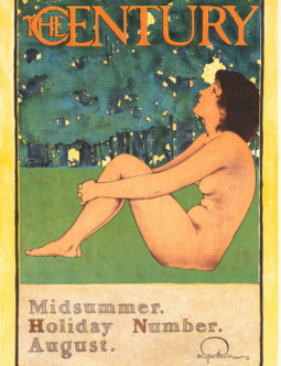 Maxfield Parrish – The Century (Les Maîtres de l’Affiche, 1895–1899) Original Lithograph – Chaix, Paris