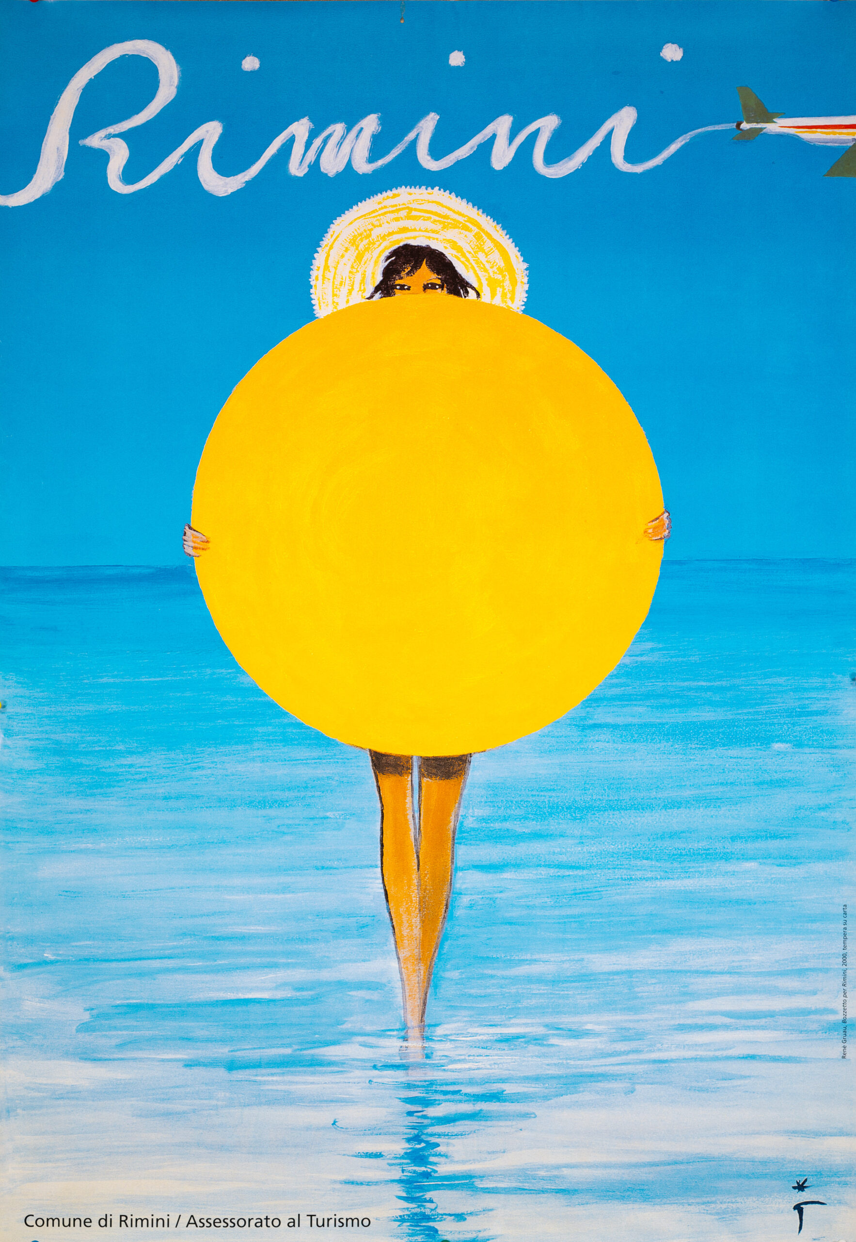 René Gruau – Rimini Sun Girl